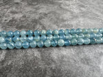Blue Calcite | Round Beads | 8mm | AA Grade