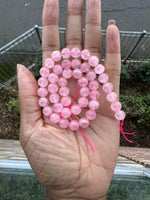 Rose Quartz | Round Beads | 8mm | B Grade