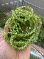 Peridot Chip | Chip Beads | 5-8mm | 32" String