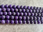 Charoite (Dyed) | Round Beads | 8mm