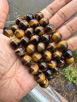 Tiger Eye | Round Beads | 12mm | A Grade