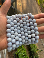 Blue Lace Agate | Round Beads | 10mm