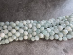 Aquamarine | Round Beads | Mixed Pale Colour | 8mm
