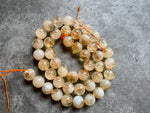 Citrine | Round Beads | 8mm | B Grade