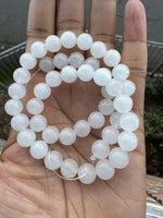 White Jade | Round Beads | 8mm