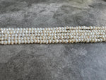 Freshwater Potato Pearl (White) | Round Beads | 4-5mm