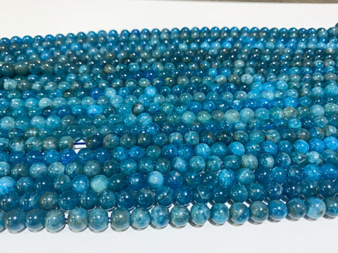 6mm Apatite Round Beads