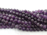 10mm Amethyst Beads - B Grade