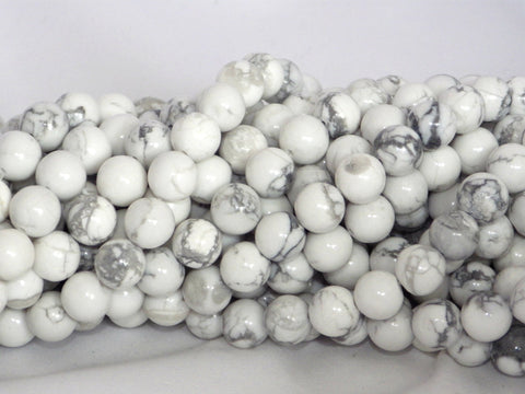 10mm Howlite Beads