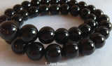 8mm black onyx round beads