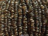 Bronzite chip beads
