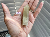 Natural Citrine 6 Side Tower Point