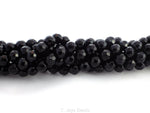 Black Onyx (Faceted)| Round Beads | 6mm | A Grade