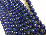 6.5mm Lapis Lazuli Beads - A Grade