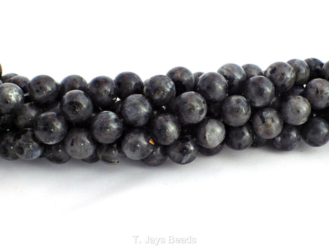 Larvikite Beads - 8mm