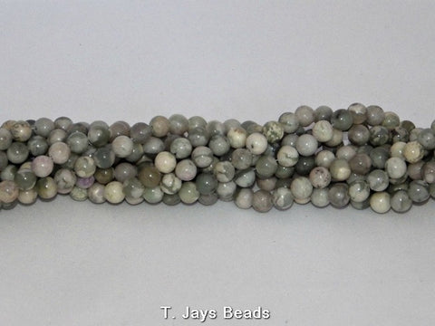 Peace Jade Round Beads - 4mm