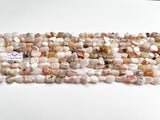 Natural Pink Opal Nugget Beads 6-8mm