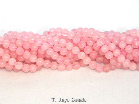 Rose Quartz Round Beads - B Grade - 12mm