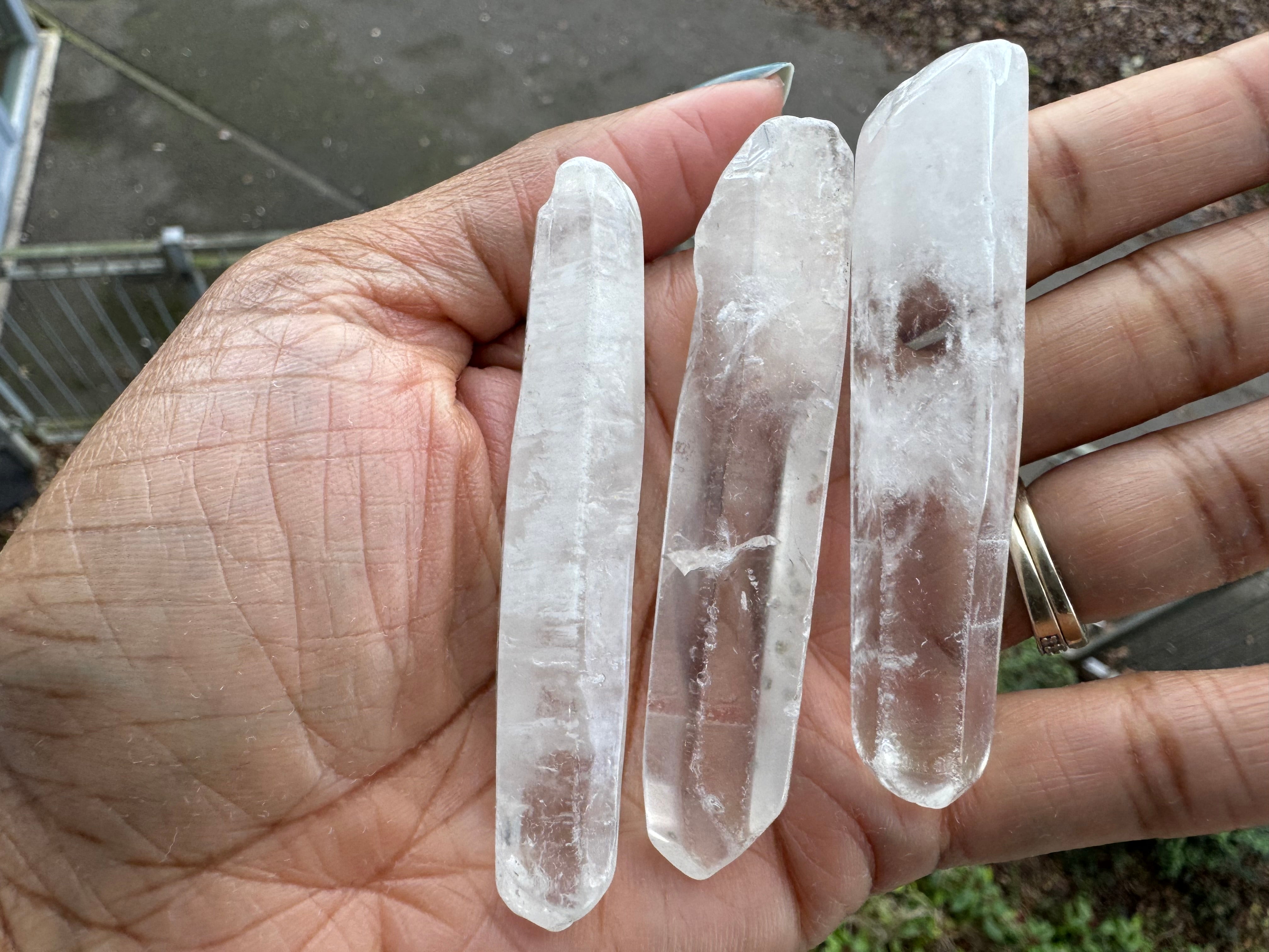 Quartz Column Rocks Crystal Quartz Column Stones | Gemstones | T Jays Beads – T. Jays Beads