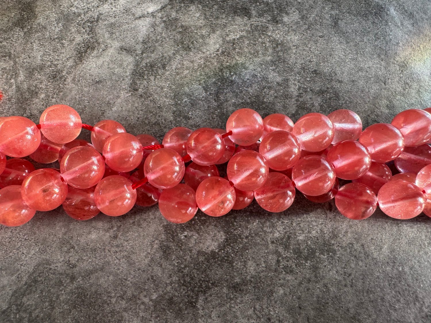 Cherry Quartz | Round Beads | 6mm