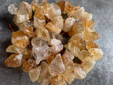 Citrine  | Rough Raw Stone Beads | 10-15mm