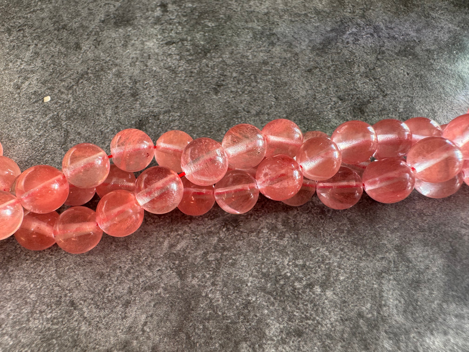 Cherry Quartz | Round Beads | 8mm