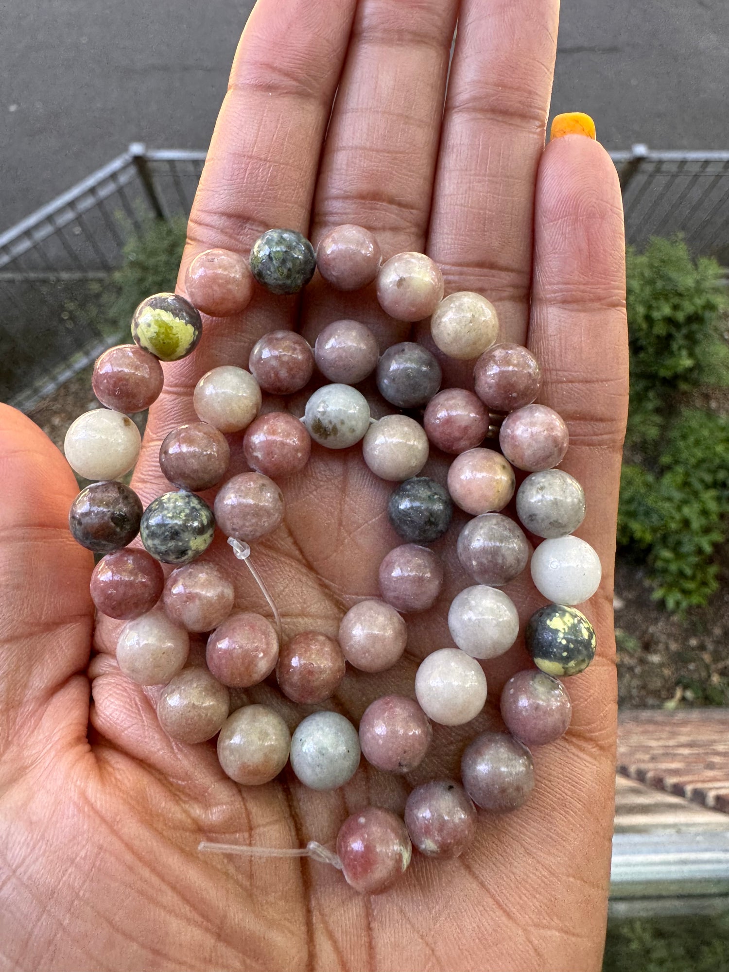 Cherry Jasper | Round Beads | 8mm