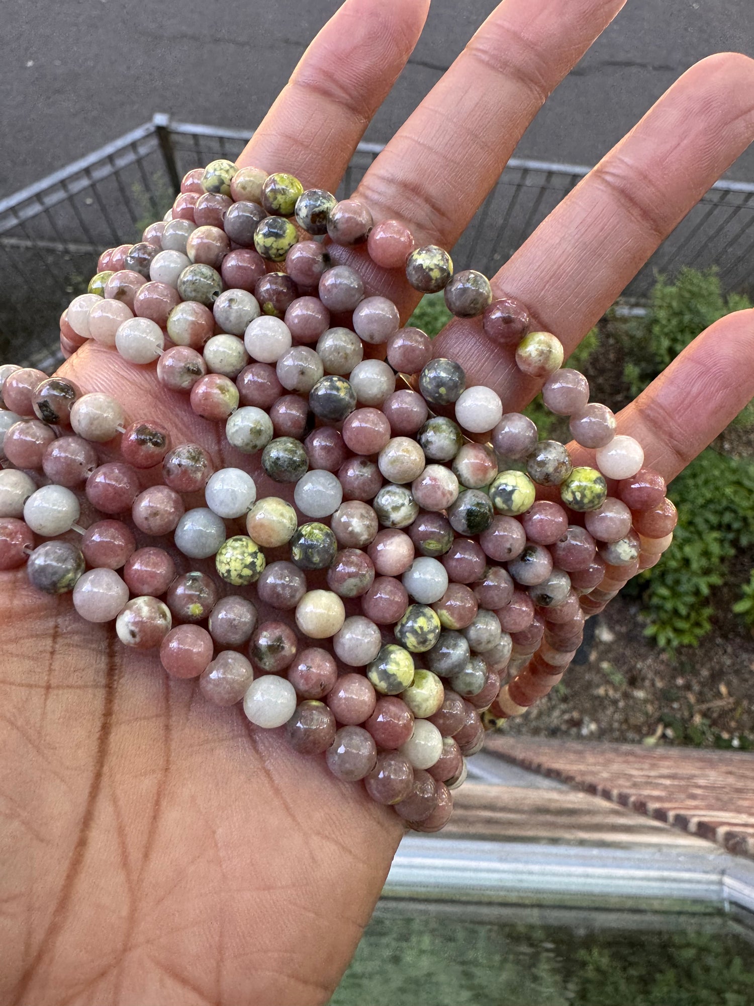 Cherry Jasper | Round Beads | 6mm