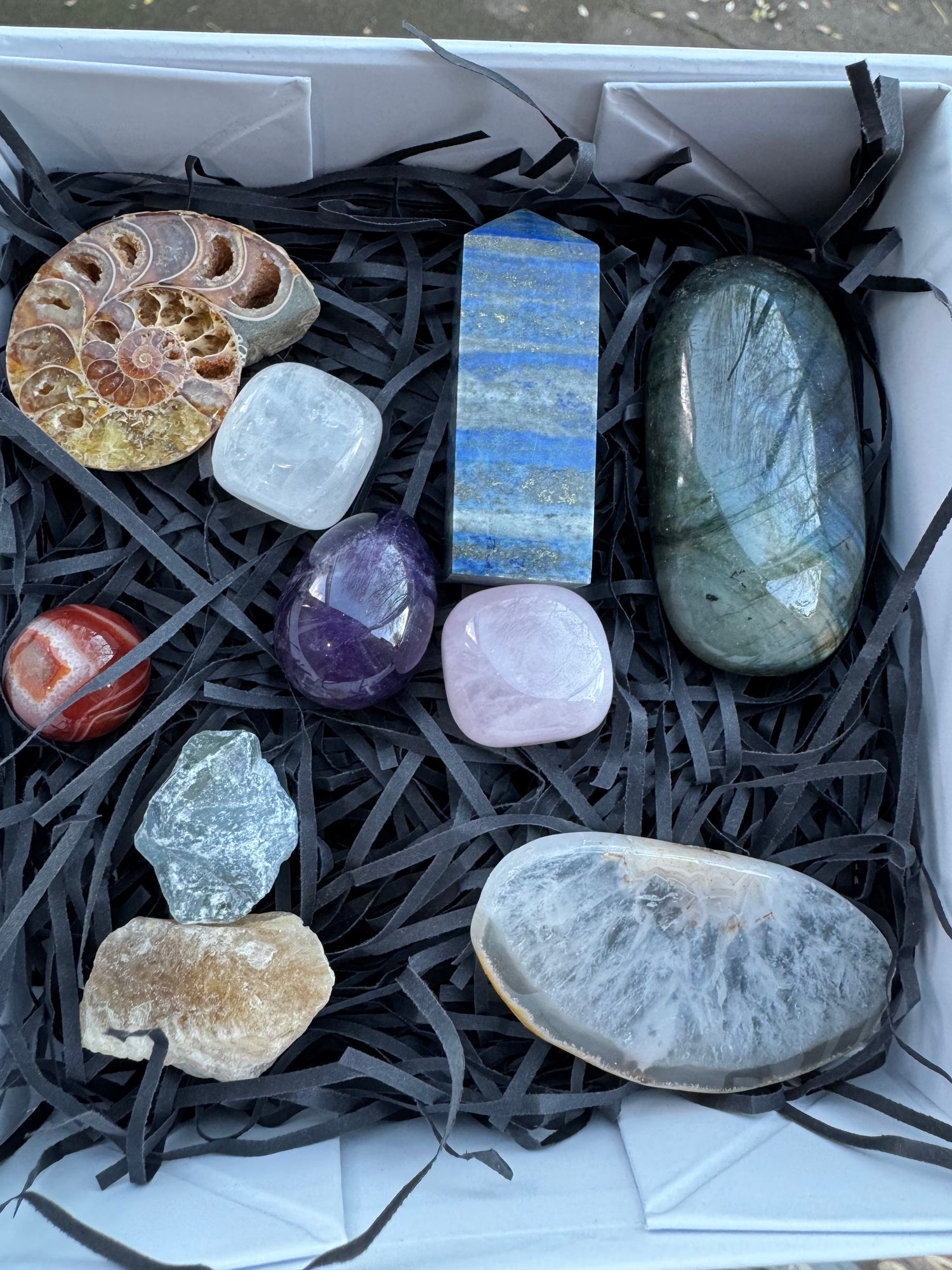 10 Gemstones Crystals | Gift Set | Gift Box