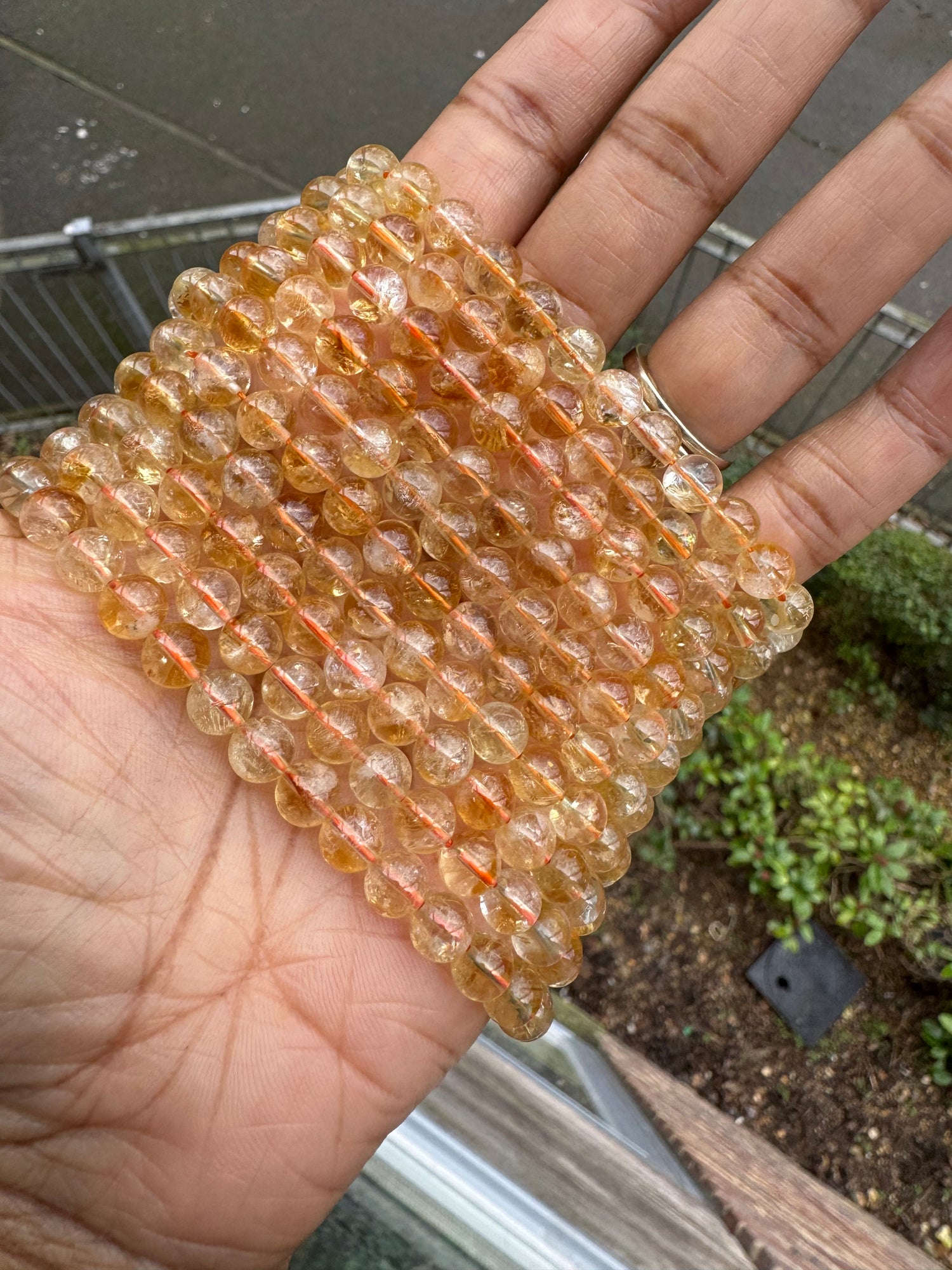 Citrine | Round Beads | 6mm | A Grade