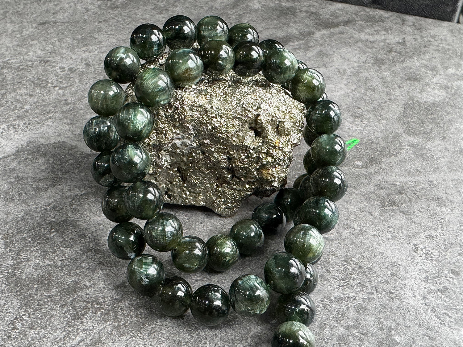 Seraphinite | Round Beads | 8mm | A Grade