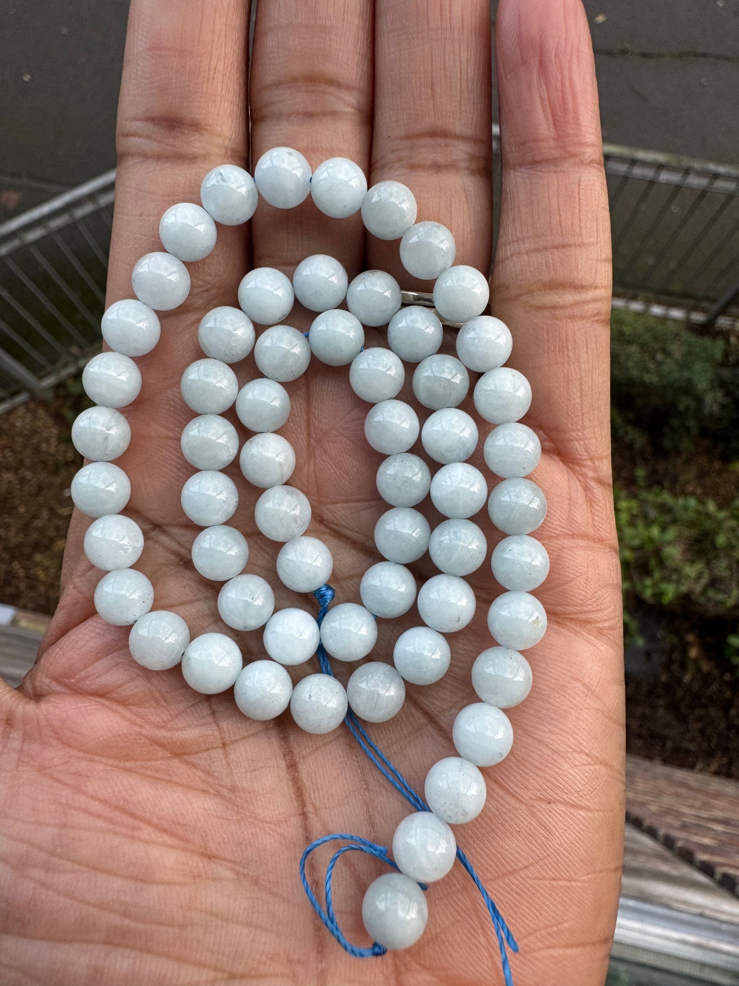 Aquamarine | Round Beads | 6mm