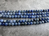 6mm Sodalite Round Beads