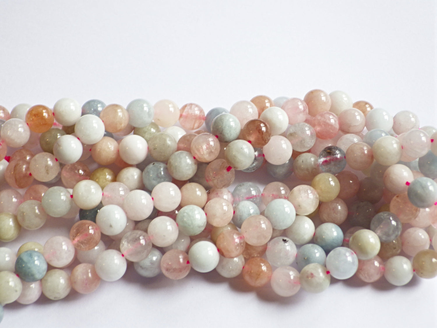 Morganite | Round Beads | 10mm