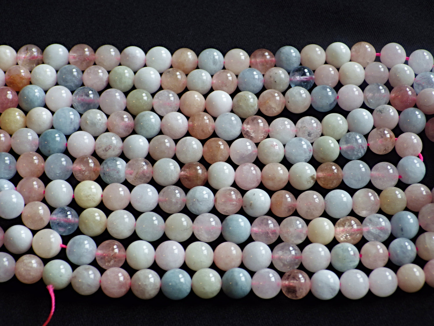 Morganite | Round Beads | 10mm