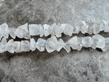 Crystal Quartz  | Rough Raw Stone Beads | 10-15mm