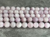 8mm Kunzite Round Beads (A Grade)