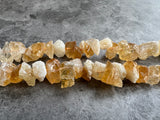 Citrine  | Rough Raw Stone Beads | 10-15mm