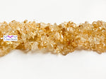 citrine chip beads