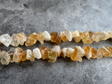 Citrine  | Rough Raw Stone Beads | 10-15mm