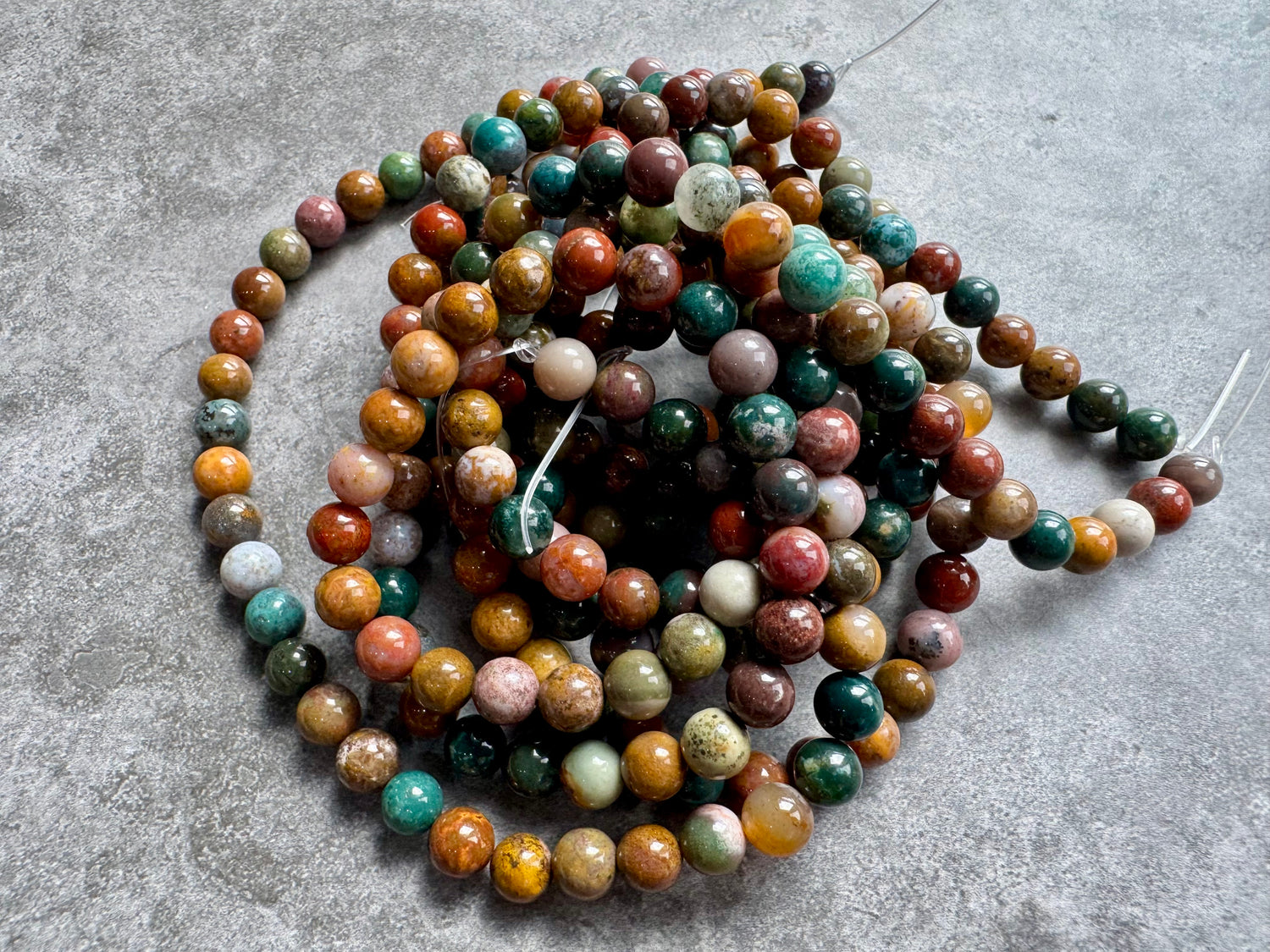 Ocean Jasper | Round Beads | 6mm