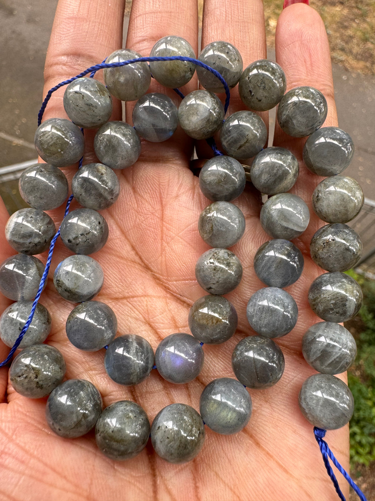 Labradorite | Round Beads | 10mm | AA Grade