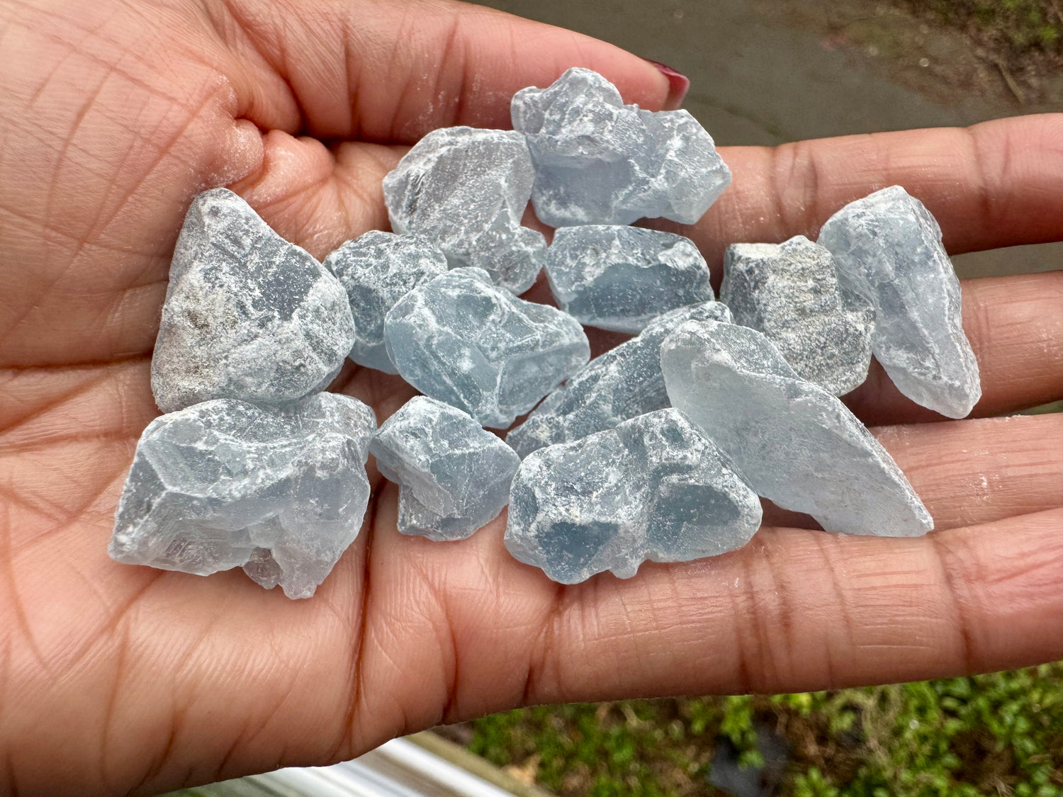 Celestite| Rough Stones | 2-3cms | 100g