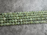 Prehnite | Round Beads | 8mm