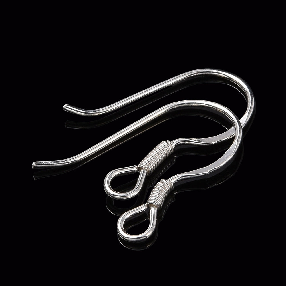 Sterling Silver Ear Wire (2 Pairs)