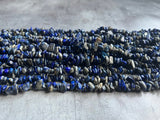 Lapis Lazuli | Chip Beads | 5-8mm | 32" String