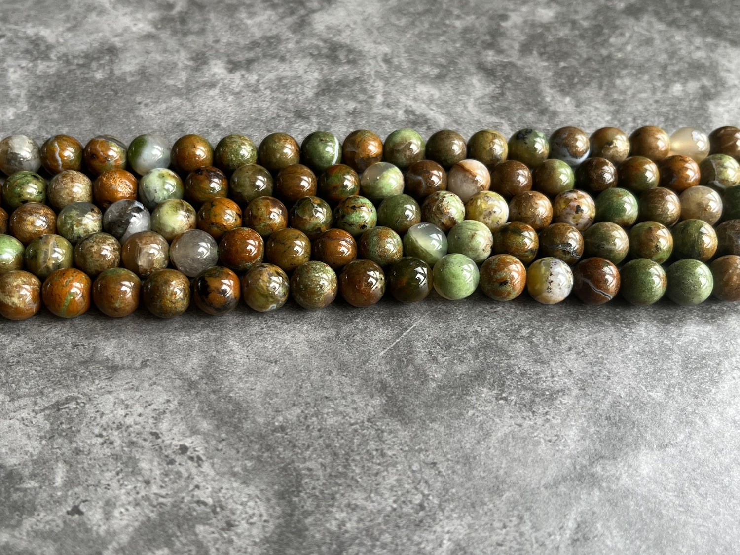 Green Opal | Round Beads | 8mm