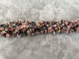 Mixed Colour Tourmaline Chip Beads 5-8mm