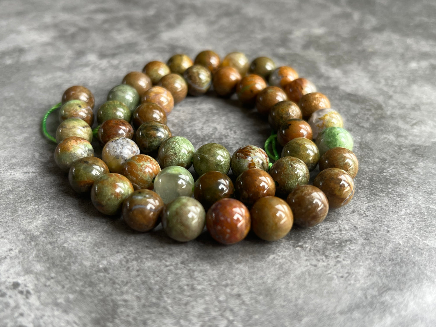 Green Opal | Round Beads | 8mm