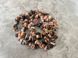 Rhodonite Chip Beads